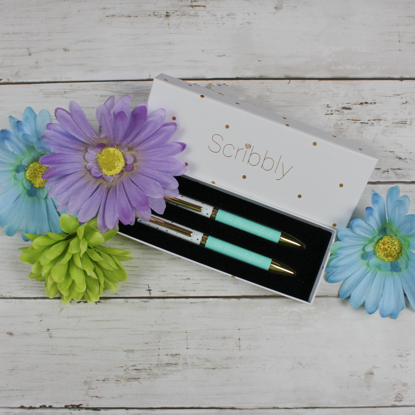 Signature Pen Set, Be Beautiful - Scribbly