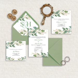 Botanical Bliss Invitation Set