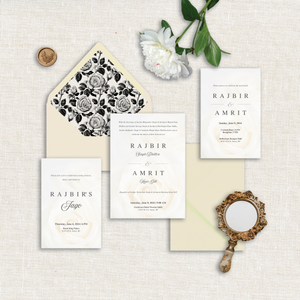 Modern Elegance Invitation Set