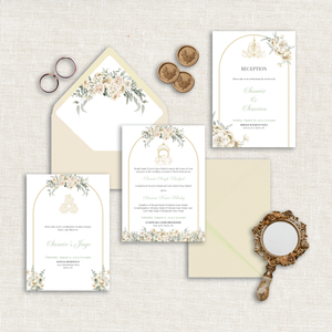 Timeless Grace Invitation Set