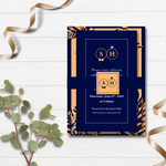 Load image into Gallery viewer, Punjabi Wedding Invitations: Leafery - Scribbly 
