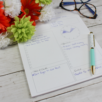 Daily Deskpad, Regular, White - Scribbly 