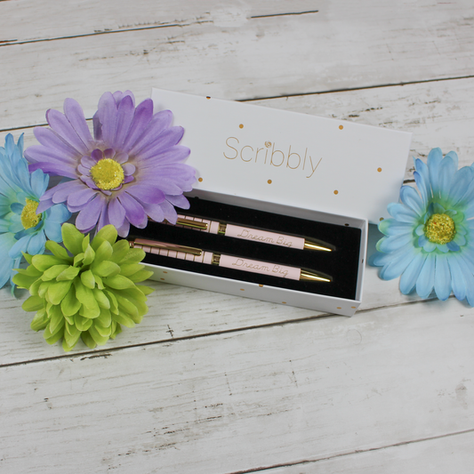 Signature Pen Set, Dream Big - Scribbly 