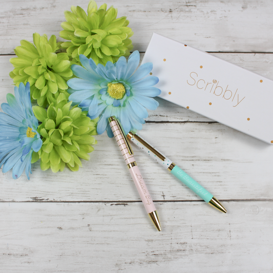 Signature Pen Set, Duo - Scribbly 