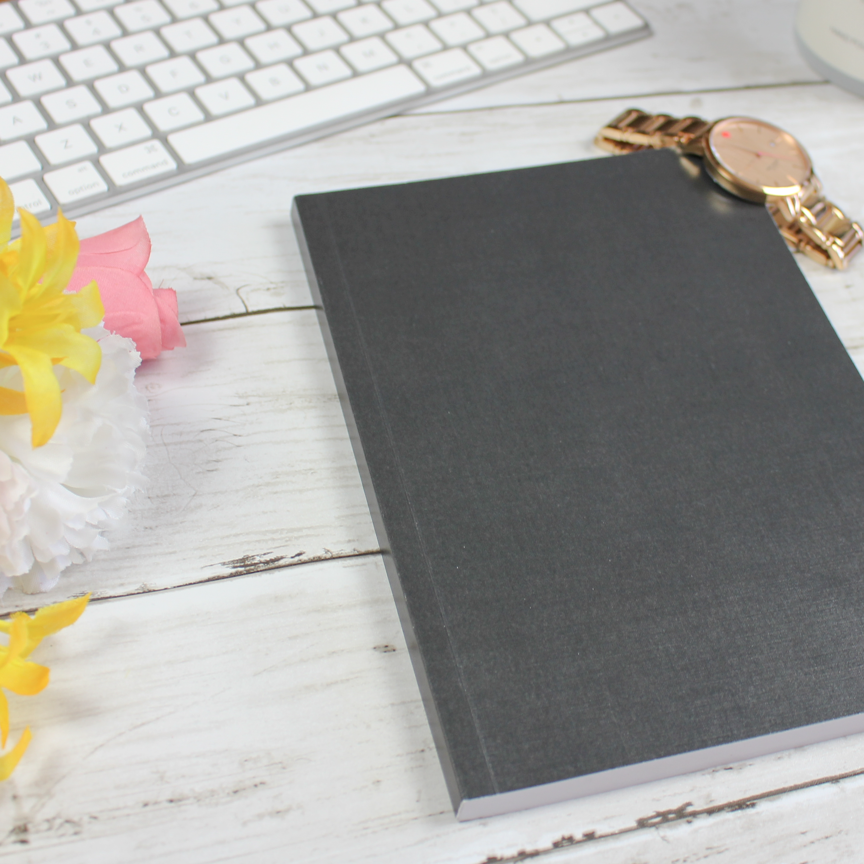 Soft Cover Journal: Black – Scribbly