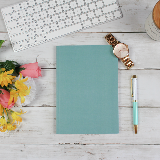 Soft Cover, Dotted Journal, Green - Scribbly 