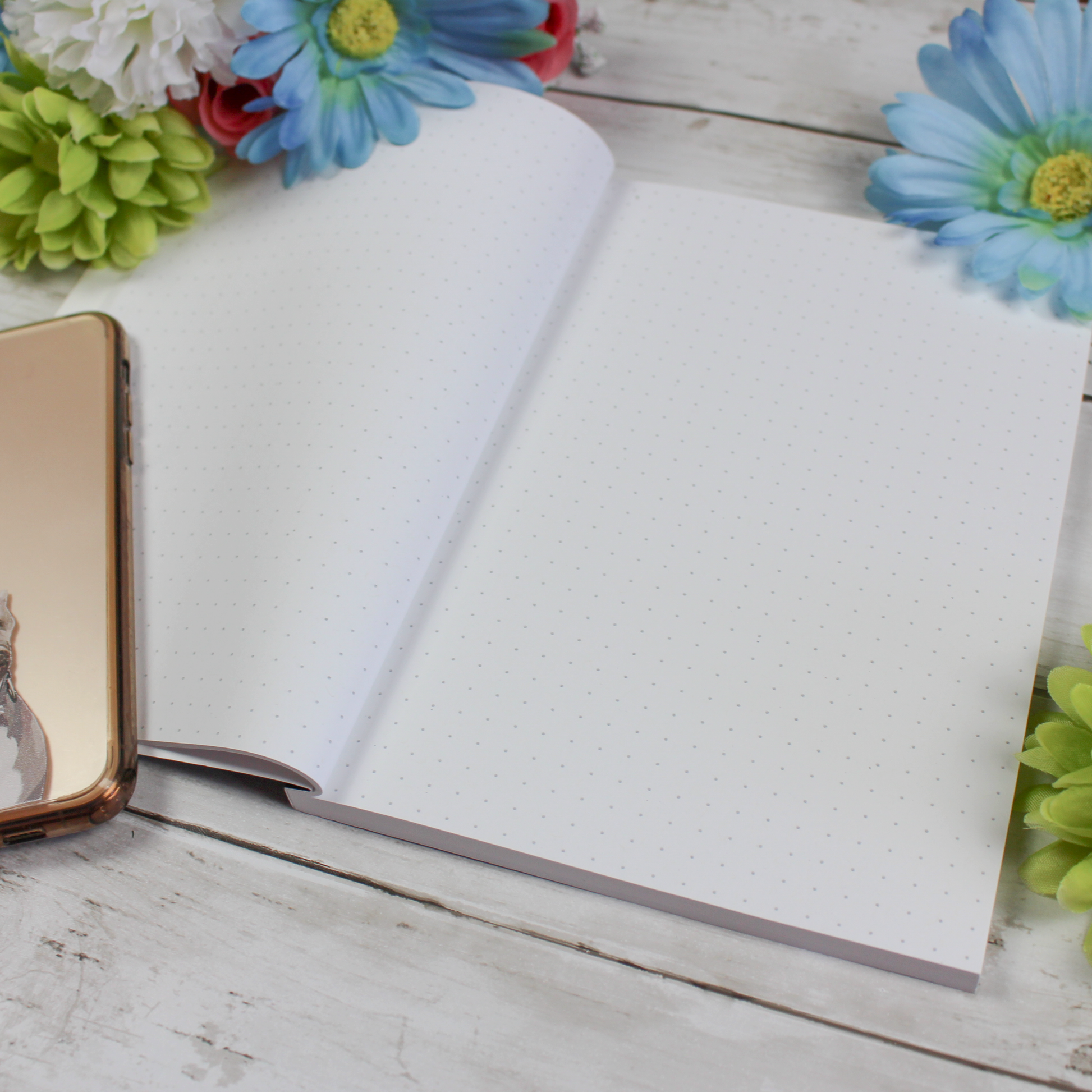 Soft Cover, Dotted Journal, Green - Scribbly 
